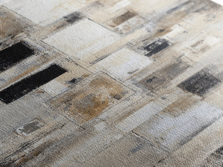 Large Neutral Texture Art for Professional Setting Canvas Print, Office Art, Fine Art Print, Office Decor, Abstract Art, Focus, OFF-1x3-57