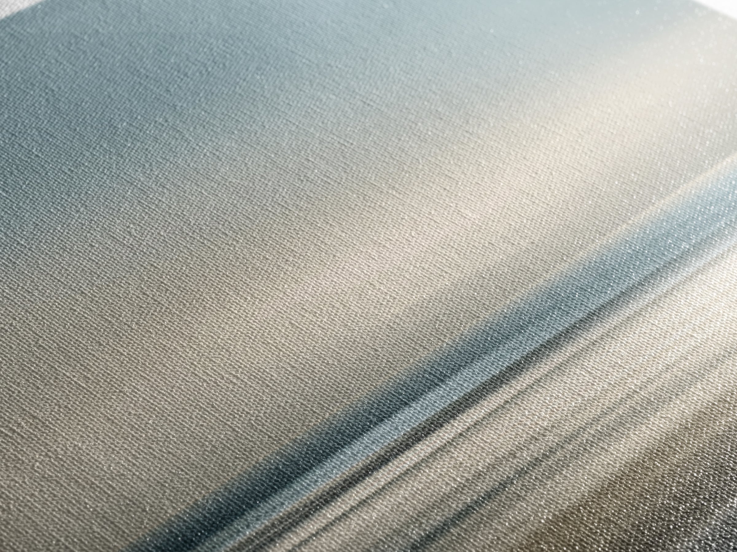 Calm Ocean Horizon for Stress Relief Framed Canvas Print, Office Art, Art Deco, Office Decor, Fine Art, Focus, Bedroom Wall Art, OFF-2x1-55