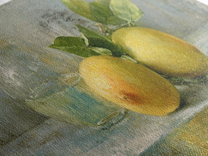 Outdoor Citrus Still Life Canvas Print, Patio Art, Garden Decor, Patio Decor, Fine Art, Outdoor, Beach Art, Beach House Decor, PAT-2x1-49