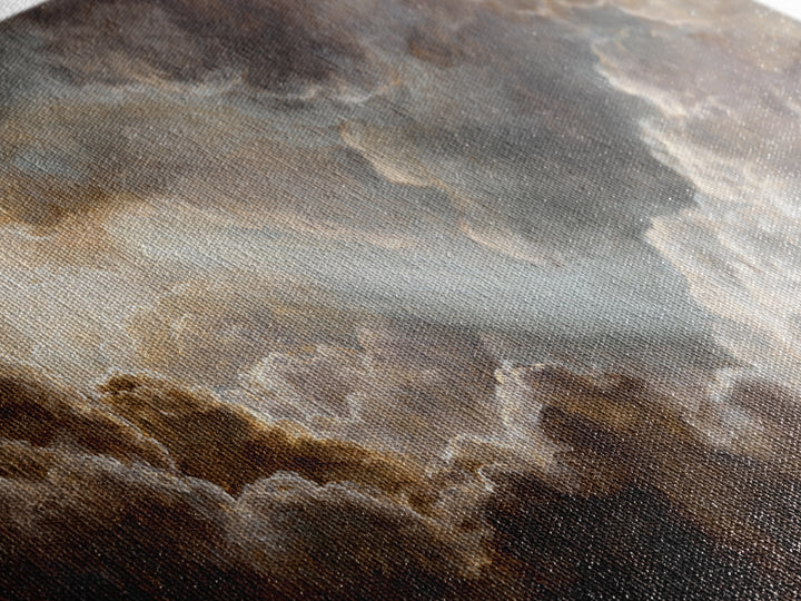 Fresco Celestial Ceiling Composition Canvas Print, Renaissanceinspired Art, Unique Wall Decor, Living Room Decor, Classic, REN-2x1-11
