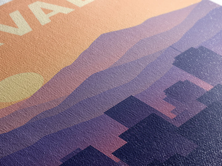 Arvada Colorado Travel Poster, Canvas Print, Classic Travel Poster Art, Arvada Wall Art, Wall Decor, City Illustration, Travel Poster Set
