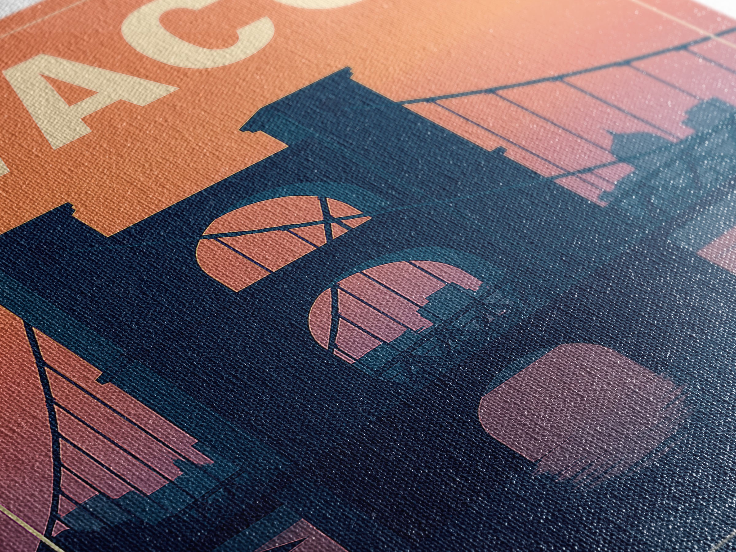 Waco Travel Poster, Framed Canvas Print, Classic Travel Poster Art, Waco City Art, Gift For Travelers, Travel Wall Decor, Home Office Decor