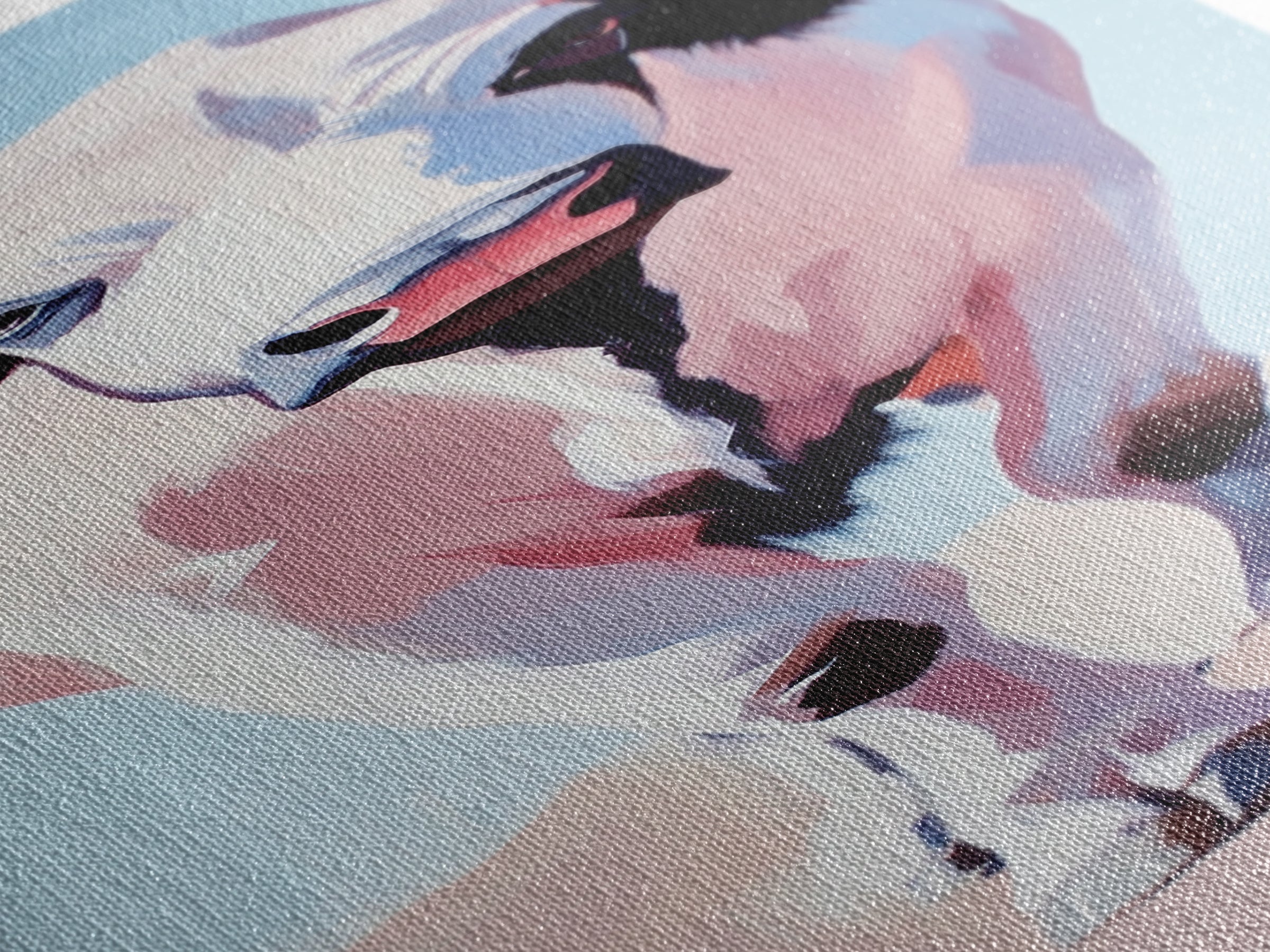 Bison Canvas Print Modern Rustic Wall Art Boho Art Southwest Wall Art Above Bed Art Vertical Wall Art