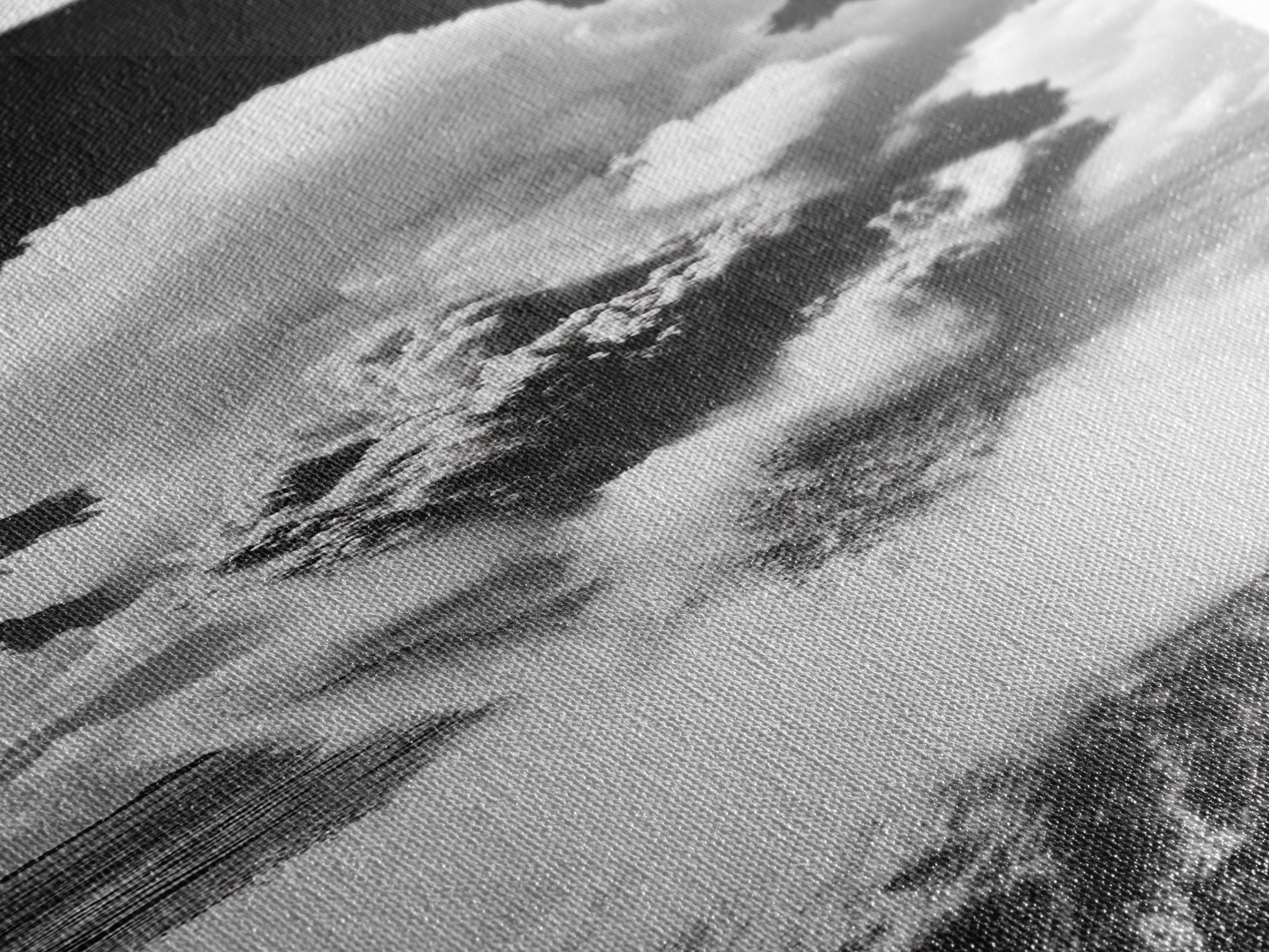 Explosive Ocean Wave, Framed Canvas Print, coastal décor, nautical painting, seascape painting, black and white photography,  panoramic art