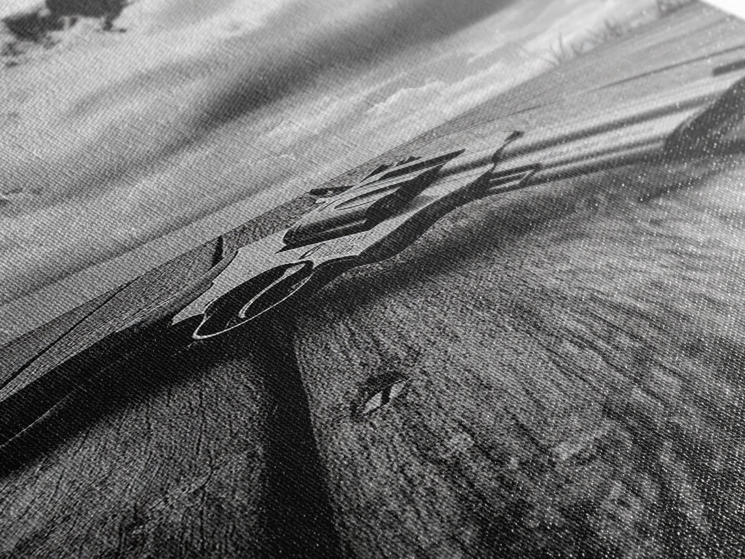 Revolver Gun Art, Canvas Print, moody art, western decor, rustic wall art, cowboy aesthetic, dark romance painting, unique gift idea