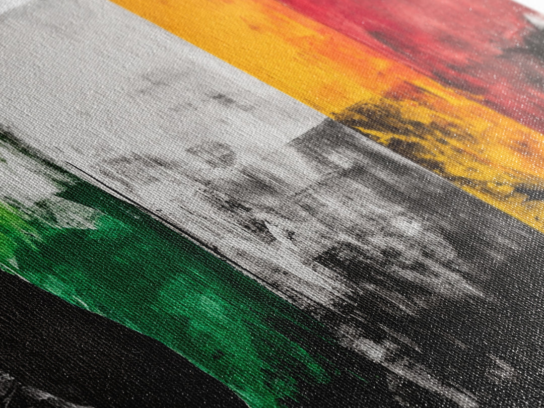 Abstract Portrait, moody art, dark romance painting, chicano art, black and white painting, modern wall decor, Framed Canvas Print