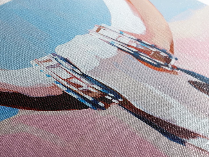 Bull Skull, Skull Art, Rustic Wall Art, Wabi Sabi Art, Southwest Wall Art, Long Narrow Wall Art, Canvas Print, Farmhouse Art, Extra Wide Art