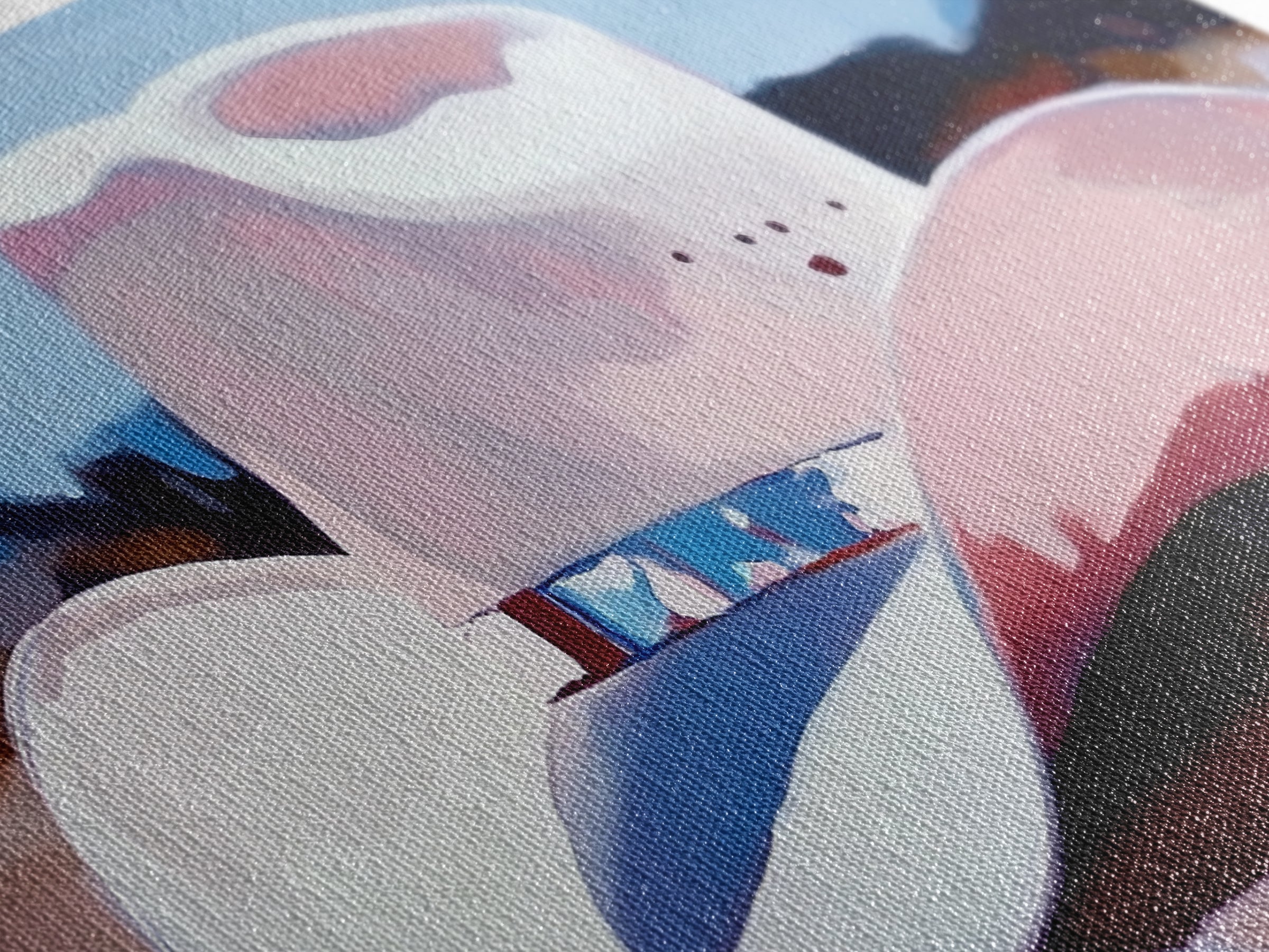 Cowboy hat, western art, farmhouse art, framed canvas print, rustic wall art, gift idea, wabi sabi art, pink abstract art, lofi art