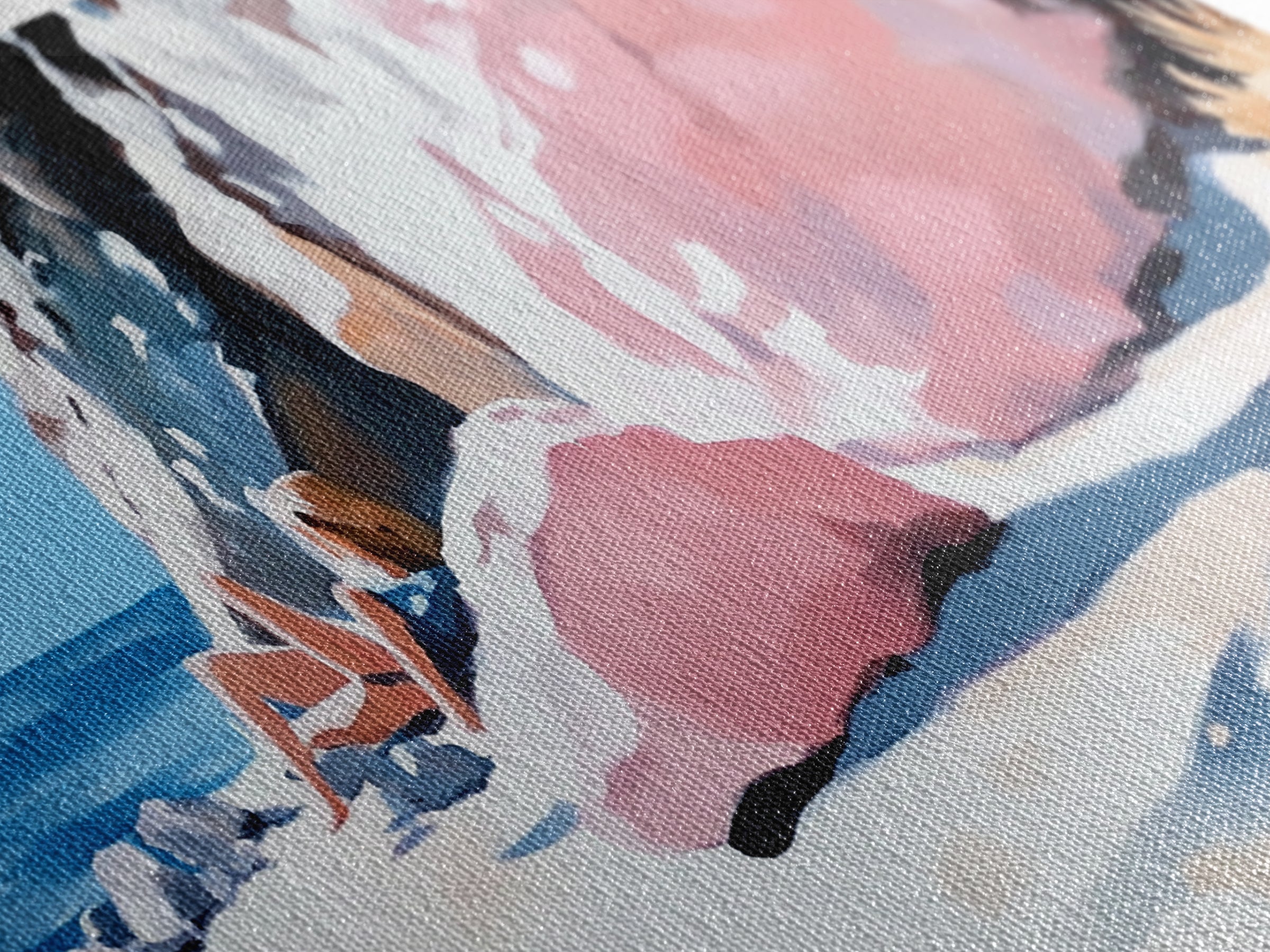 Coastal Landscape Art, Nautical Painting, Beach House Art, Panoramic Art, Seascape Painting, Canvas Print, Minimalist Art, Horizontal Wall Art