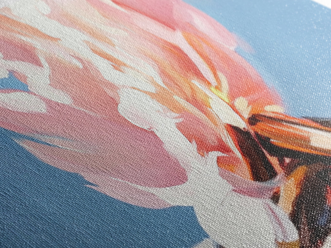 Campfire Painting, Rustic Art, Moody Art, Cozy Wall Art, Southwest Wall Art, Extra Wide Art, Framed Canvas Print, Above Couch Art, Panoramic Art