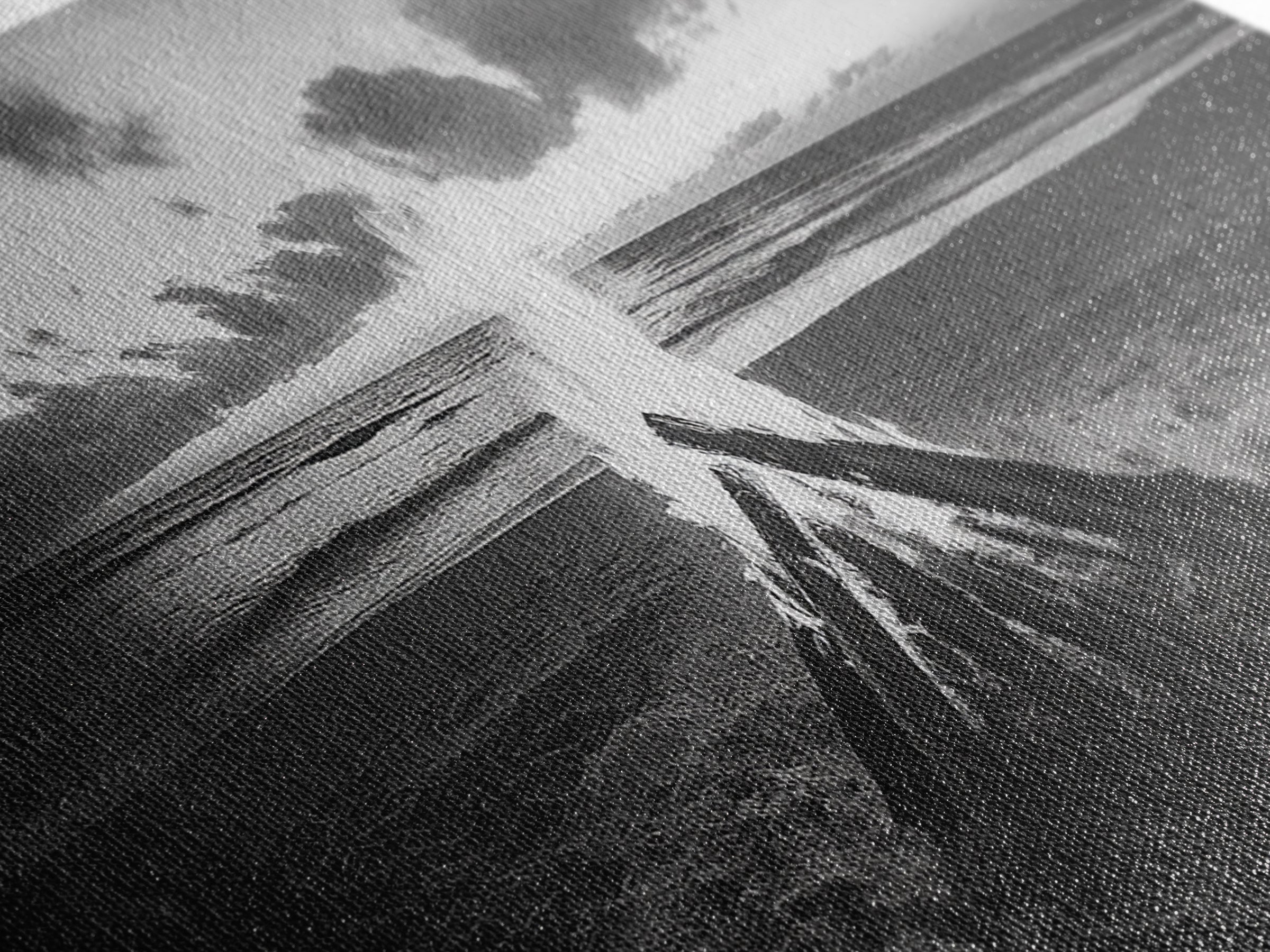 Bonfire On Beach, Coastal Wall Art, Moody Art, Extra Wide Art, Sunset Wall Art, Panoramic Art, Rustic Wall Art, Framed Canvas Print