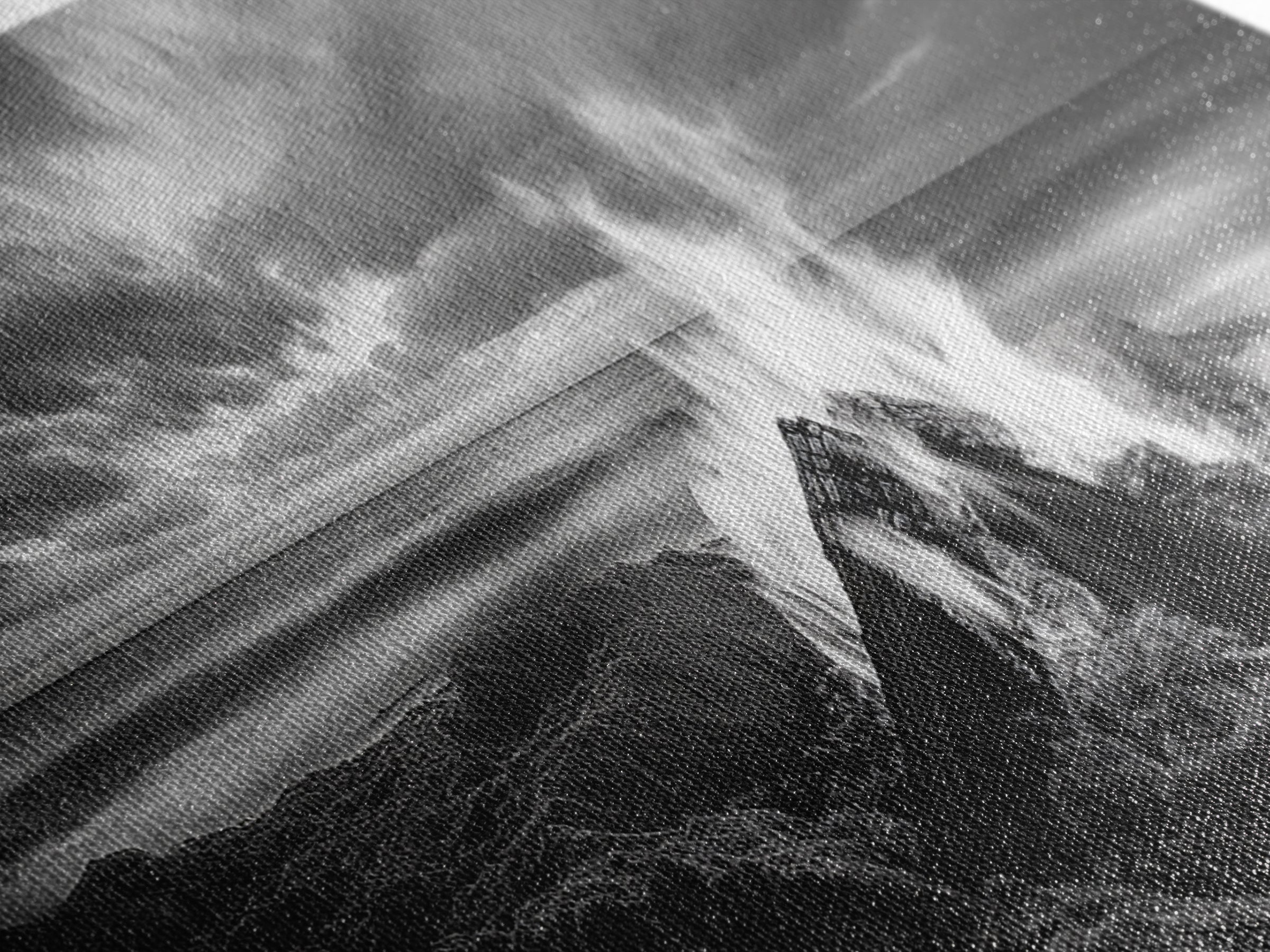 Beach bonfire, moody art, seascape painting, coastal decor, extra wide art, panoramic painting, above bed wall art, framed canvas print