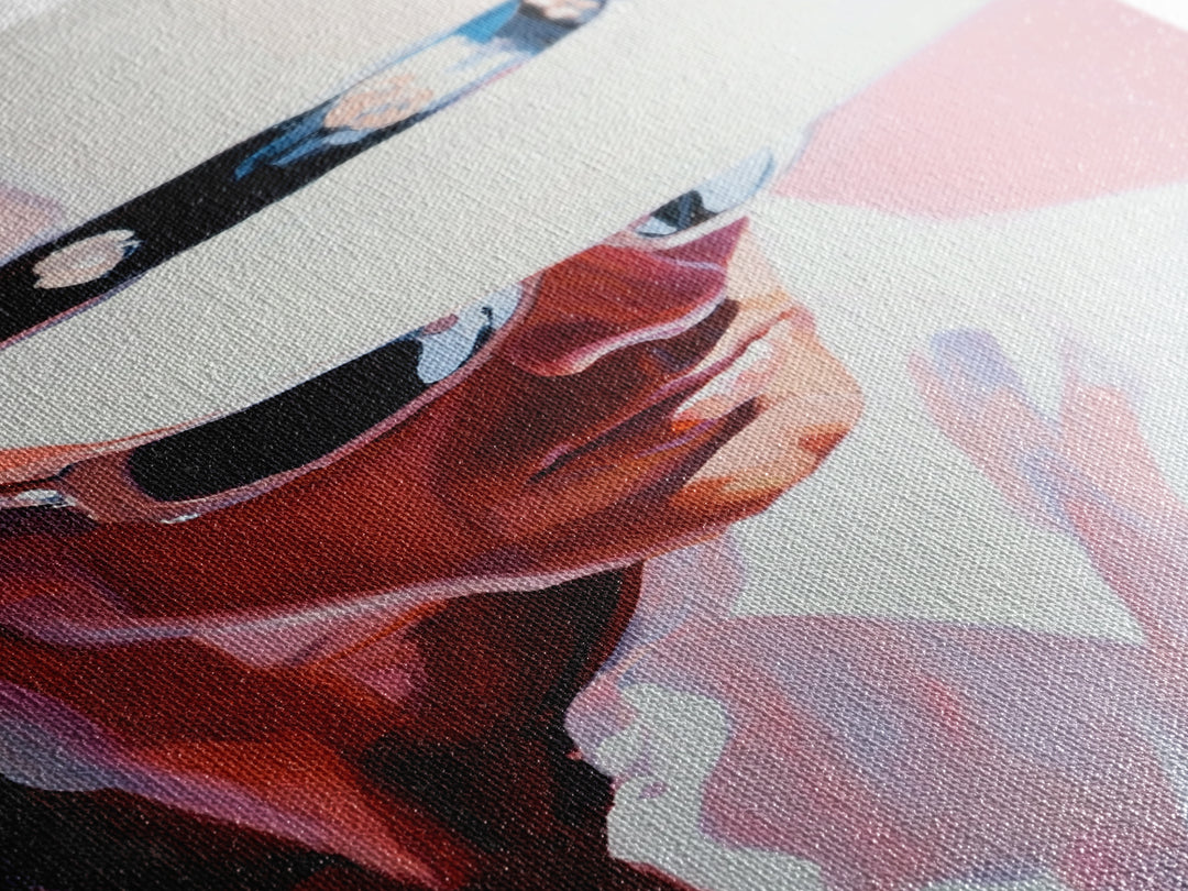 Cowboy, Western Art, Rustic Decor, Coastal Cowgirl Wall Art, Canvas Print, Gift Idea For Him, Farmhouse Art, Above Sofa Art