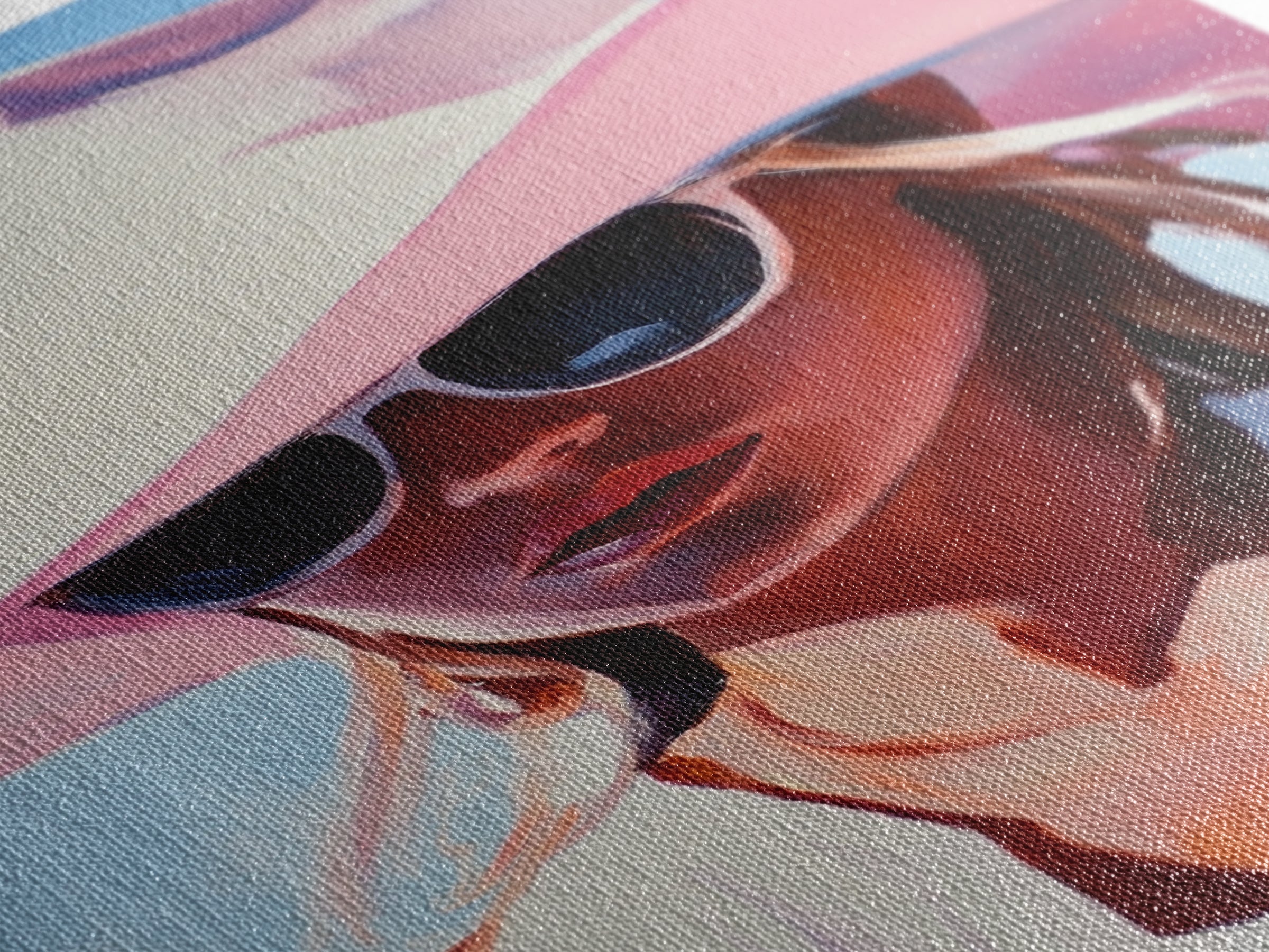 Coastal Cowgirl Painting, Black Cowgirl Art, Western Fashion Art, Moody Art, Southwest Wall Art, Canvas Print, Rustic Decor, Boho Art