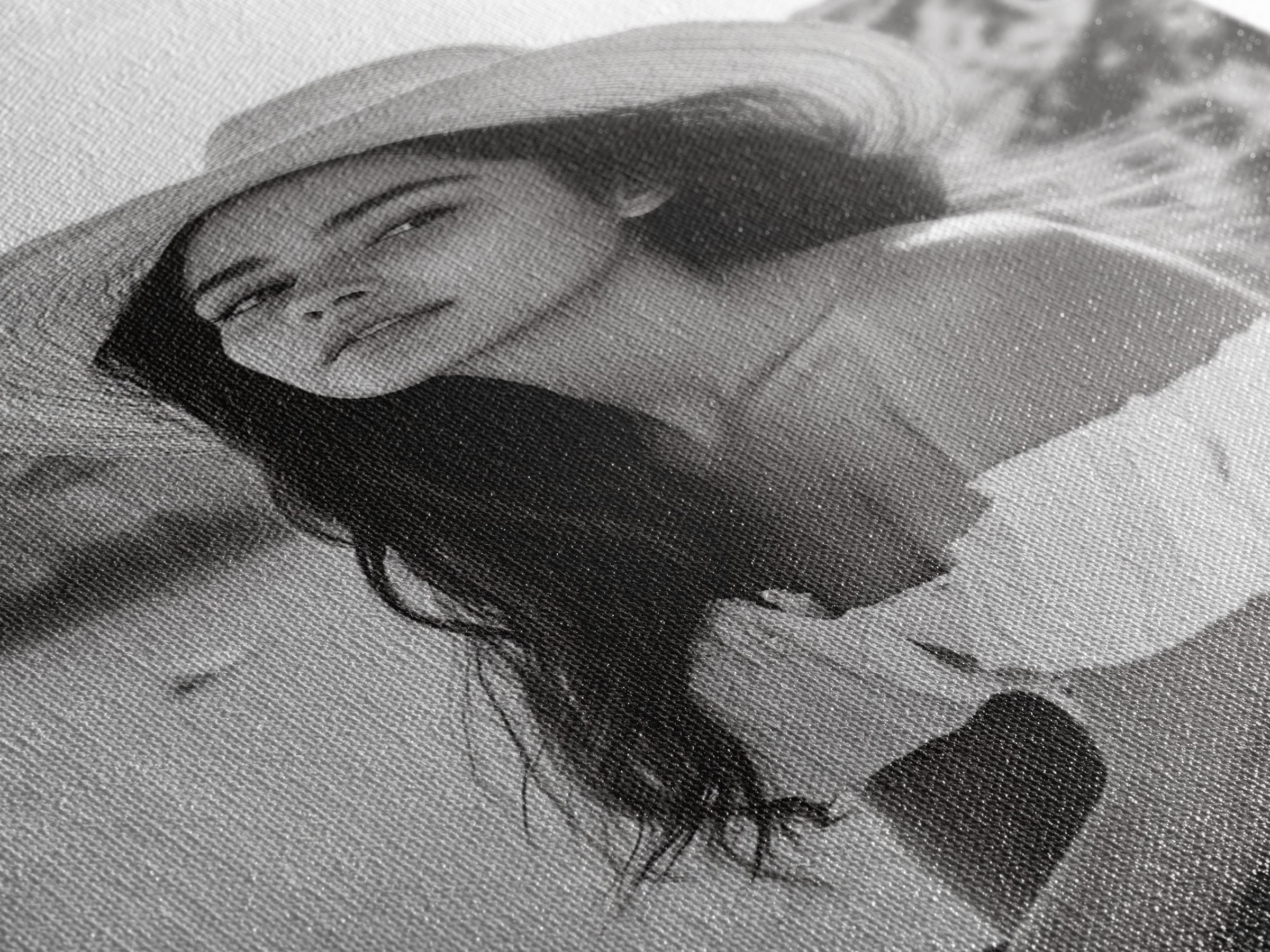 Coastal cowgirl wall art, boho art, framed canvas print, ocean photography, rustic decor, beach aesthetic, seascape painting, black and white art