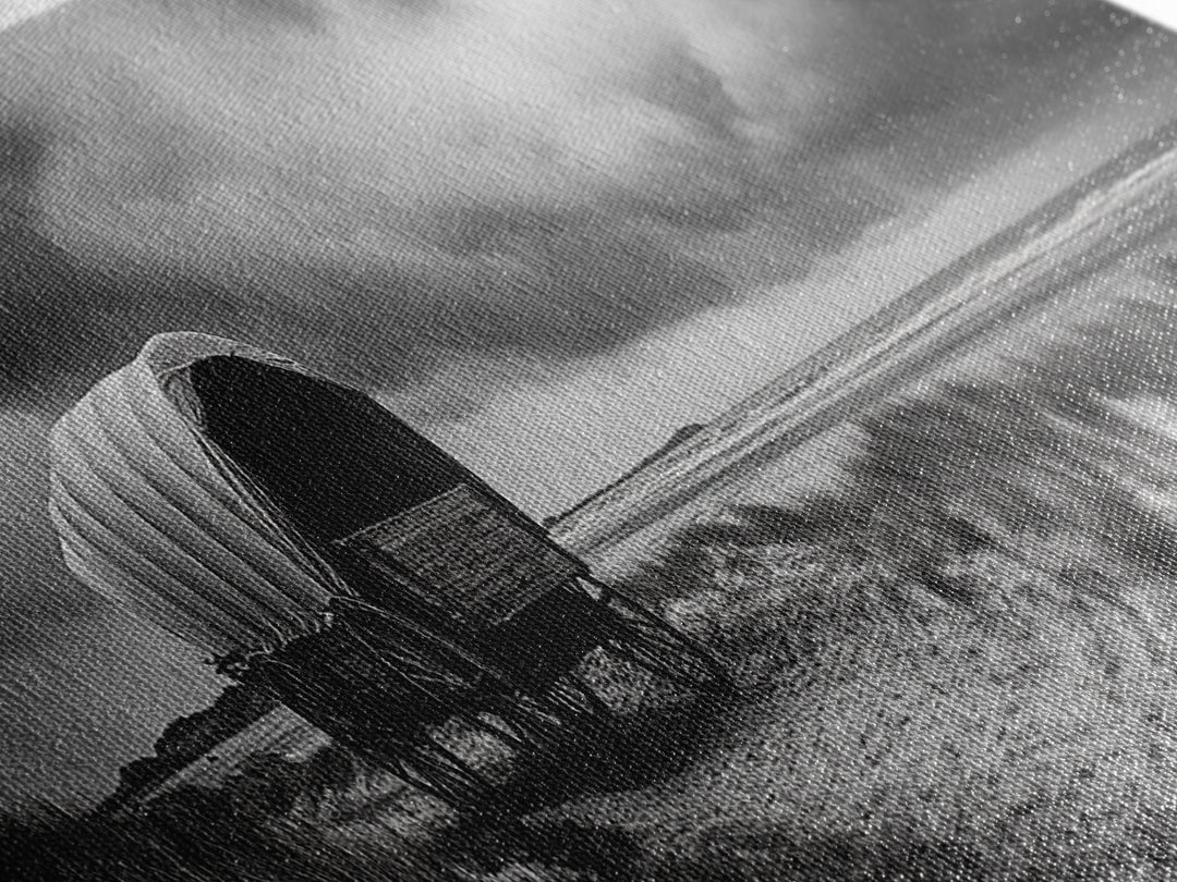 Covered Wagon, coastal cowgirl wall art, rustic decor, farmhouse art, long narrow wall art, framed canvas print, extra wide art