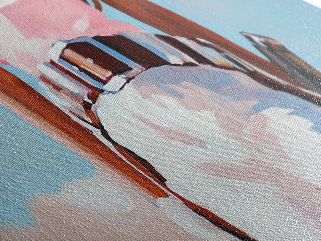 Cowgirl Painting, black cowgirl painting, western wall art, coastal cowgirl wall art, rustic decor, vibrant art, framed canvas print