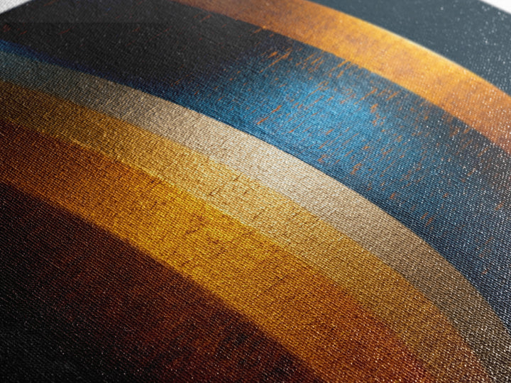 Vinyl Groove Closeup as Circular Abstract Framed Canvas Print, Recording Studio Art, Statement Artwork, Studio Decor, Analog, RSA-2x3-46