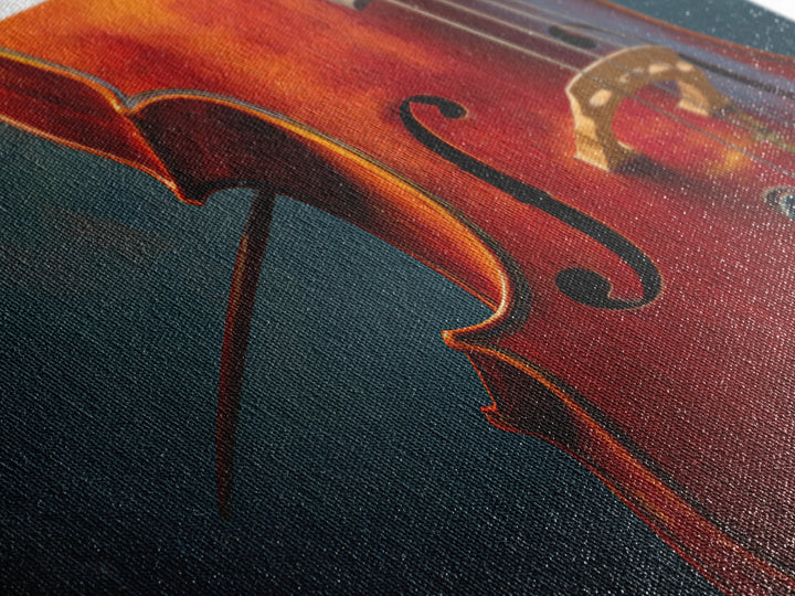 Cello Curve Closeup Canvas Print, Recording Studio Art, Digital Download Art, Studio Decor, Analog, Downloadable Print, RSA-3x2-48