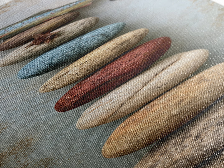 Trout Fishing Lure and River Stones Canvas Print, Rustic Art, Farmhouse Wall Art, Farmhouse Decor, Rustic, Statement Artwork, RUS-1x3-2