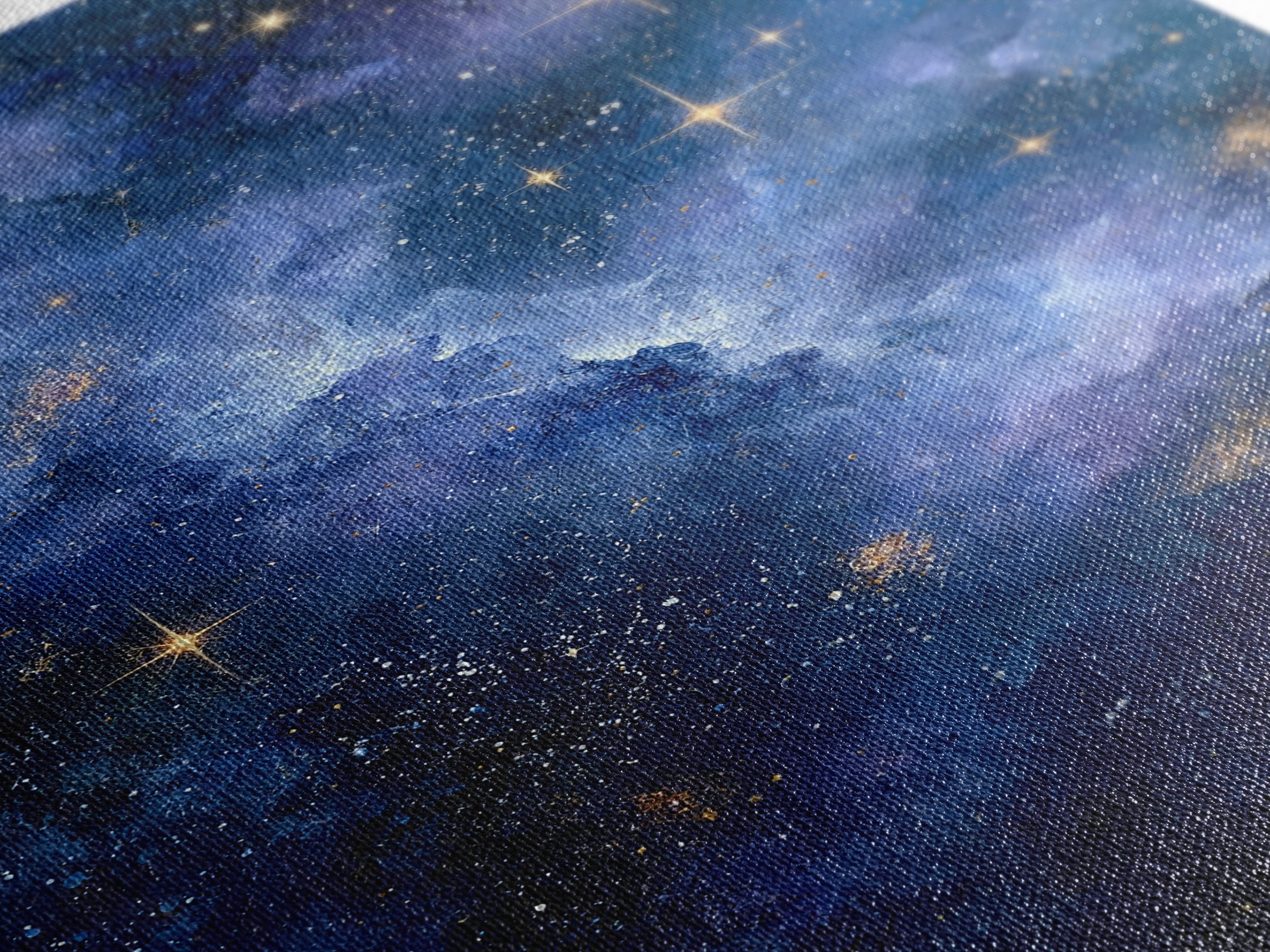 Distant Star Cluster Framed Canvas Print, Space Art, Gallery Decor, Spa Decor, Fine Art, Serenity, Home Decor, Poster, SAR-2x3-28