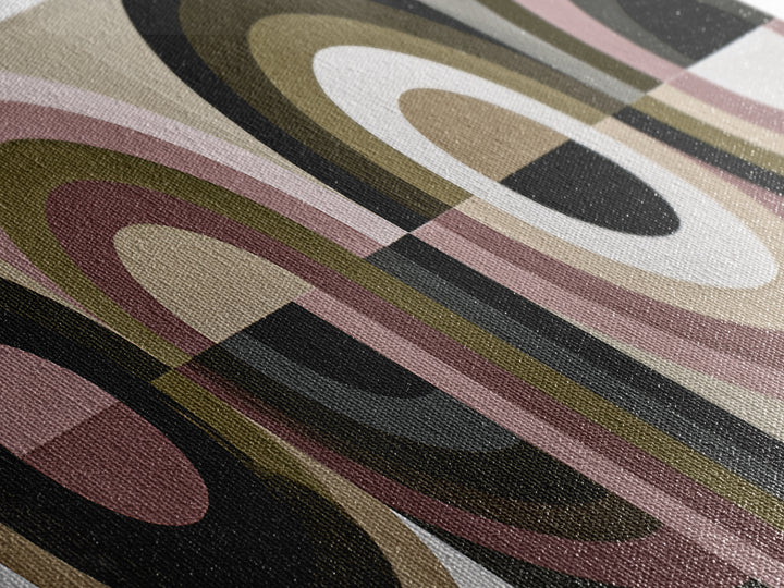 Scandinavian Textile Pattern Canvas Print, Scandinavian Art, Canvas Print, Living Room Decor, Fine Art, Nordic, SCA-3x1-8