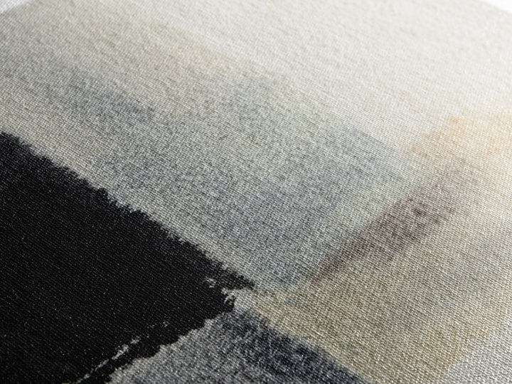 Soft Wool Texture Abstract Framed Canvas Print, Scandinavian Art, Modern Wall Art, Living Room Decor, Abstract Art, Nordic, SCA-3x2-95