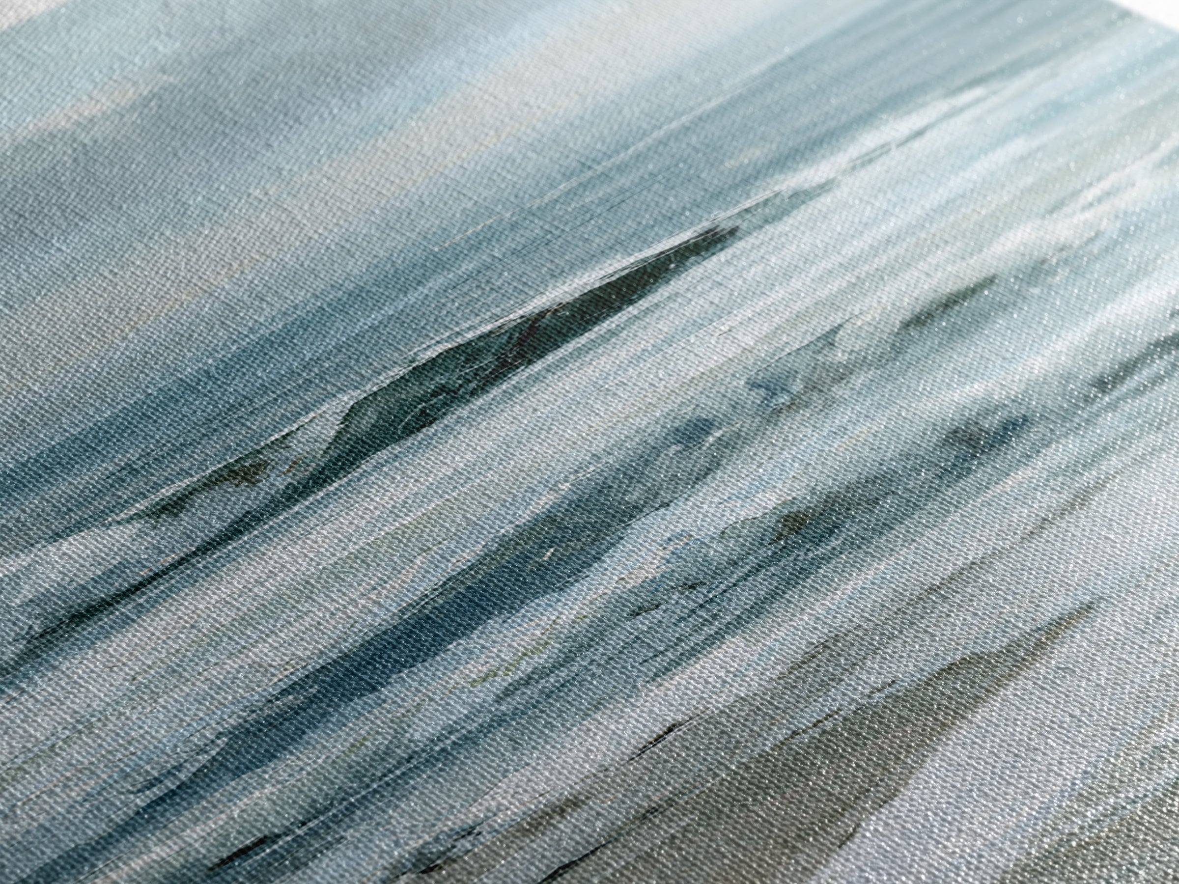 Calm Blue Horizon Canvas Print, Seascape Art, Coastal Wall Art, Coastal Decor, Fine Art, Seascape, Luxury Decor, Room Decor, SEA-1x3-14