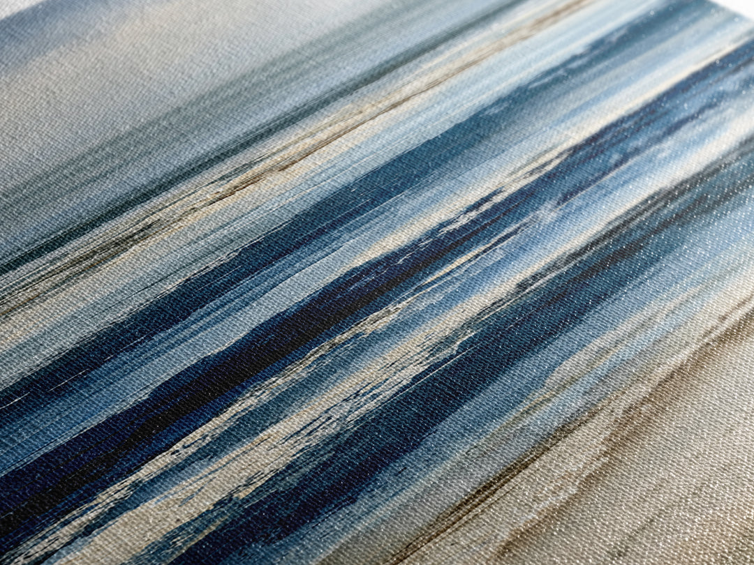 Minimal Horizon Line Framed Canvas Print, Seascape Art, Abstract Art, Coastal Decor, Fine Art, Seascape, Nautical Decor, SEA-1x3-76
