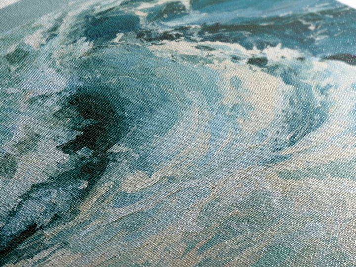 Wild Atlantic Wave Canvas Print, Seascape Art, Original Painting, Coastal Decor, Fine Art, Seascape, Living Room Decor, SEA-2x3-49