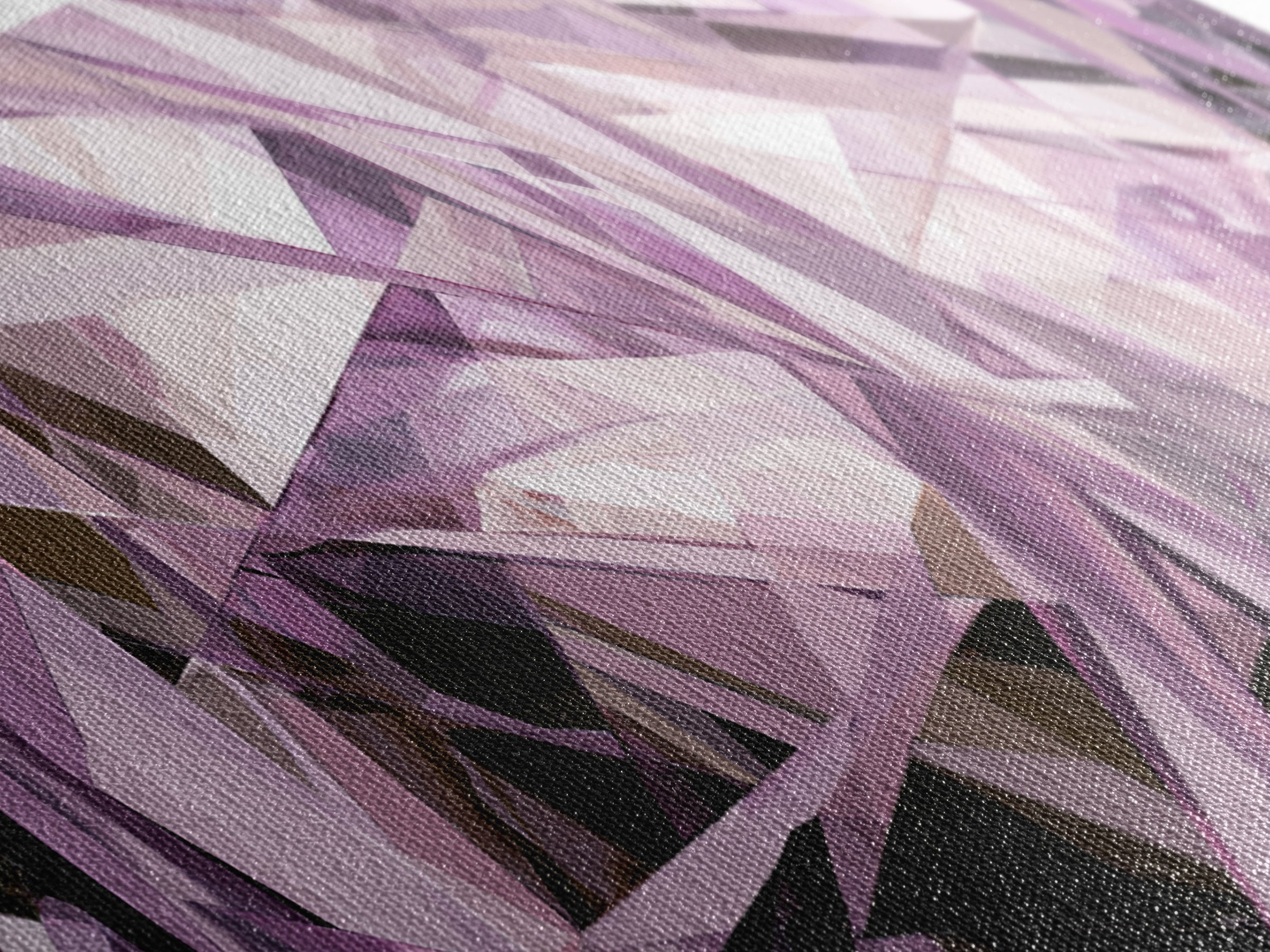 Crystal Grid Pattern Canvas Print, Sacred Geometry Art, Decorations, Living Room Decor, Fine Art, Geometry, Minimalist Decor, SGA-3x1-93