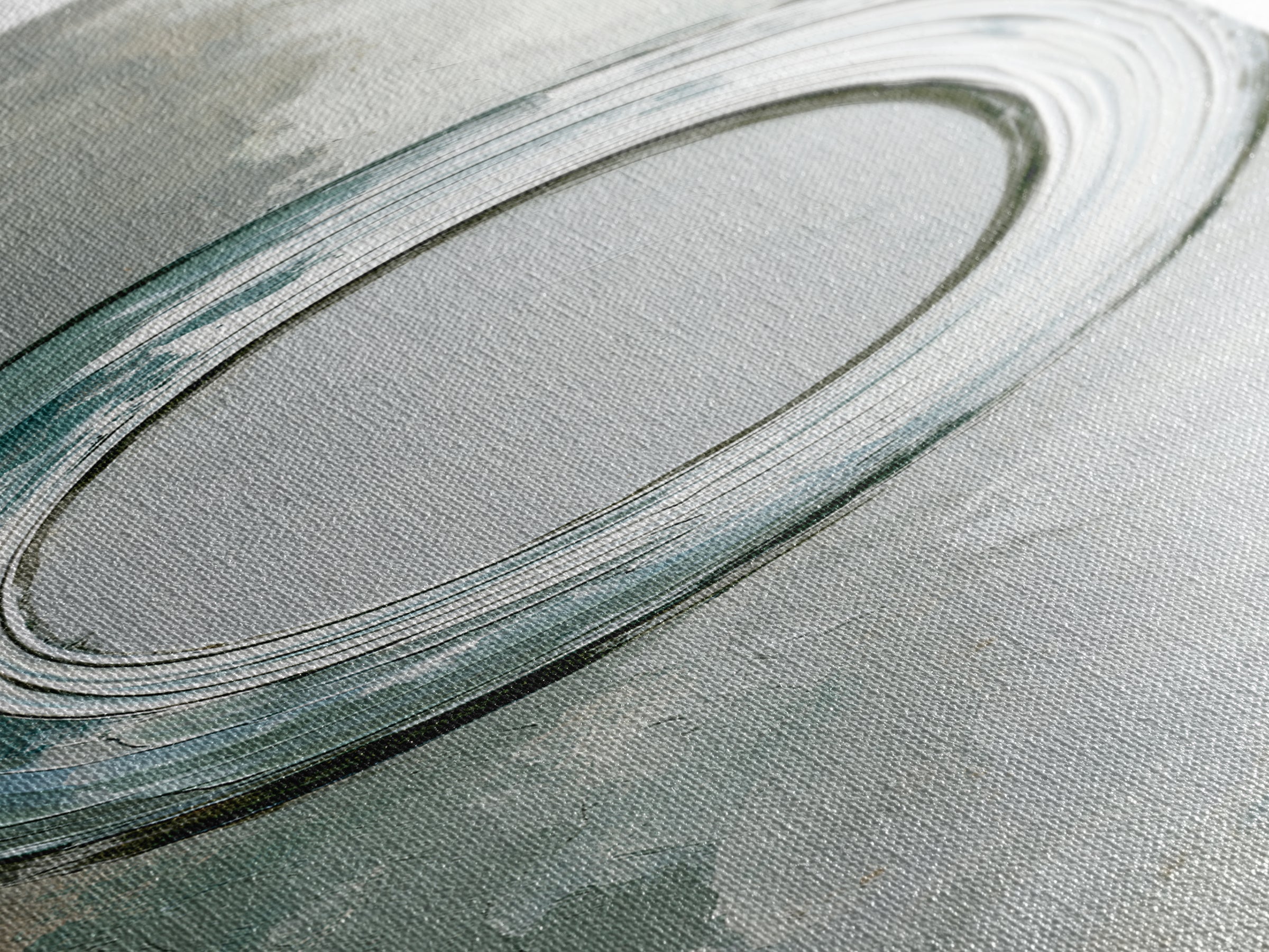 Minimal Zen Circle Brushstroke Canvas Print, Spa Art, Modern Home Decor, Spa Decor, Fine Art, Serenity, Neutral Decor, SPA-1x3-68