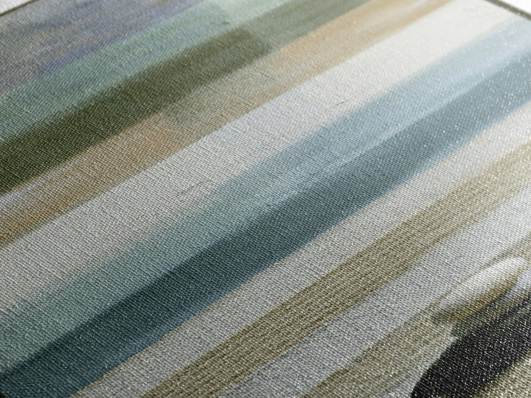 Sand Garden Lines Framed Canvas Print, Spa Art, Dog Canvas, Spa Decor, Fine Art, Serenity, Art Print, Room Decor, SPA-1x3-96