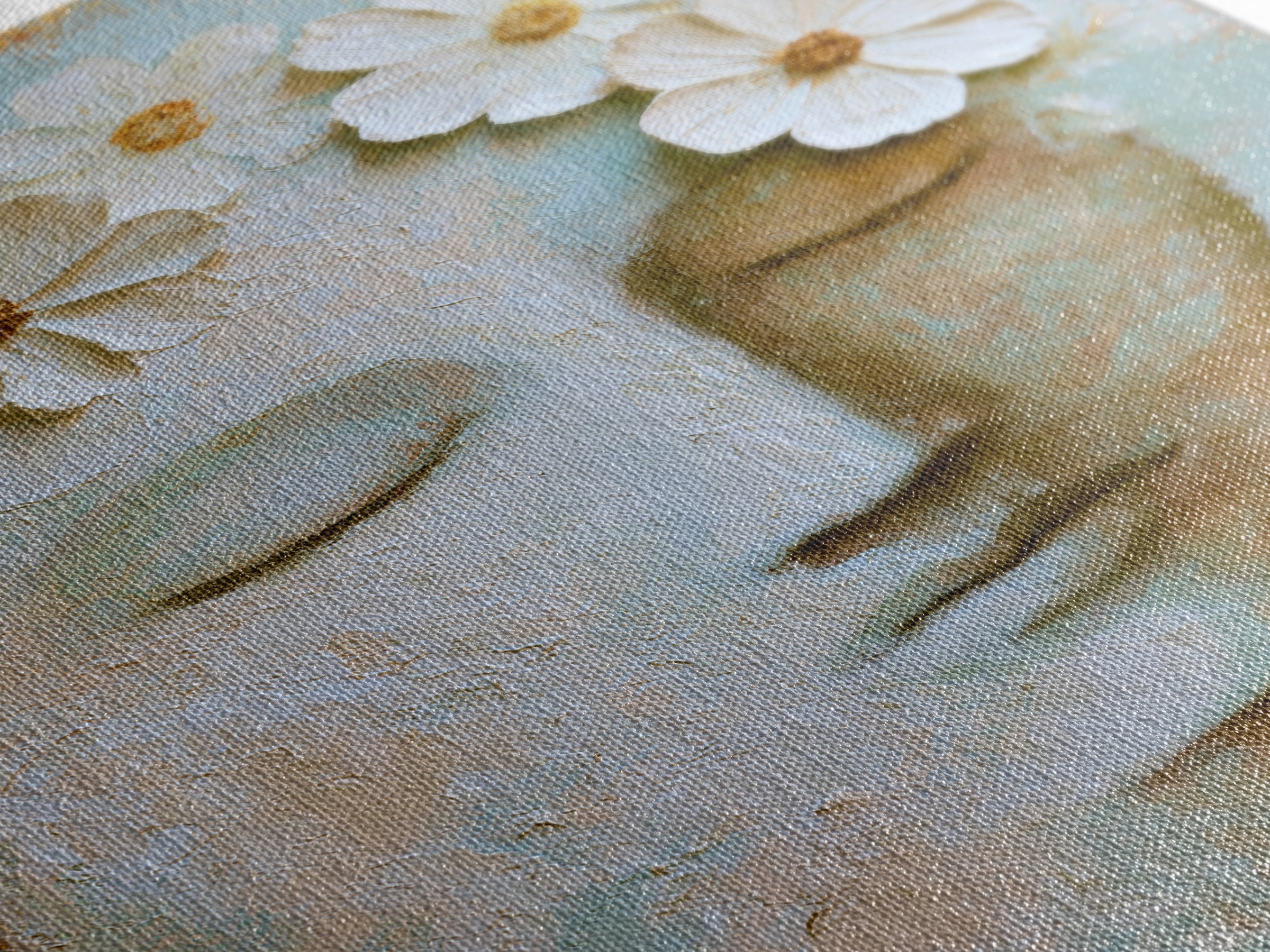 Minimal Face with Closed Eyes and Flowers Framed Canvas Print, Spa Art, Art Print, Spa Decor, Watercolor Art, Serenity, SPA-2x3-3