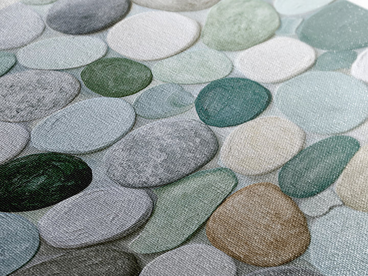 Pebble Texture Abstract Canvas Print, Spa Art, Fine Art Photography, Spa Decor, Fine Art, Serenity, Wildlife Wall Art, SPA-2x3-71