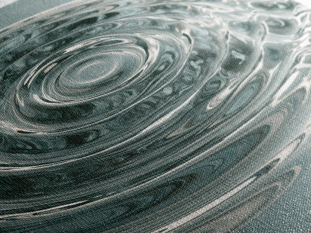 Abstract Water Ripples Canvas Print, Spa Art, Fashion Wall Art, Spa Decor, Abstract Art, Serenity, Modern Decor, Fine Art Print, SPA-3x1-46
