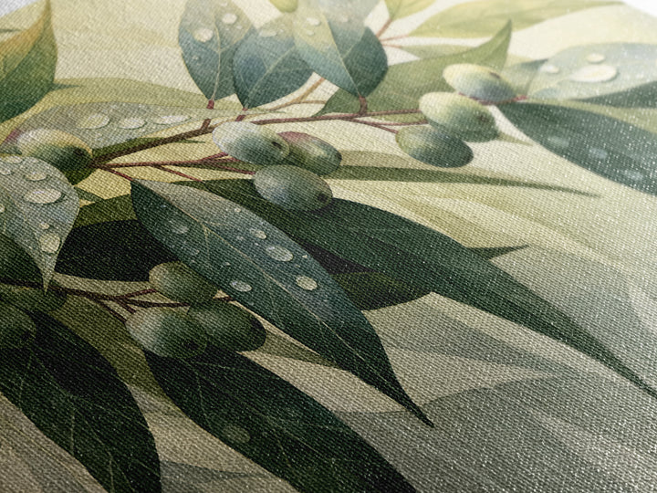 Rain on Leaves Framed Canvas Print, Spa Art, Printable Wall Art, Spa Decor, Serenity, Feminine Wall Art, Fine Art Photography, SPA-3x2-92