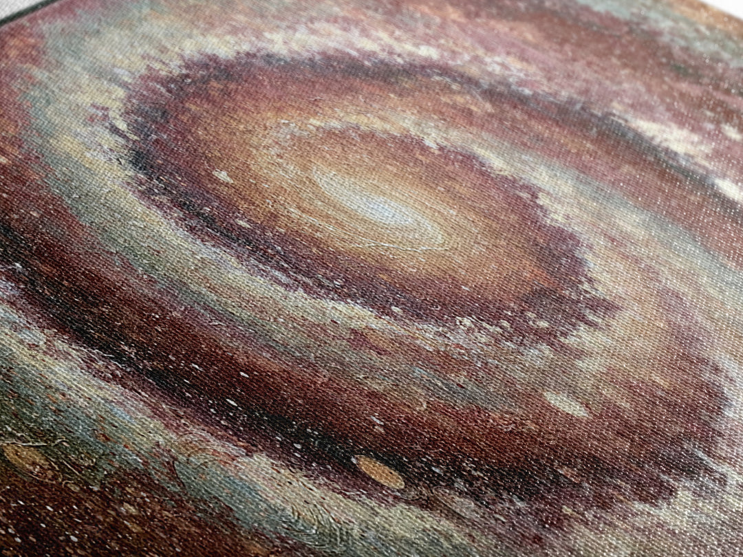 Spiral Galaxy as Soul Journey Metaphor Canvas Print, Spiritual Art, Minimalist Wall Art, Living Room Decor, Fine Art, Spirit, SPI-3x1-38