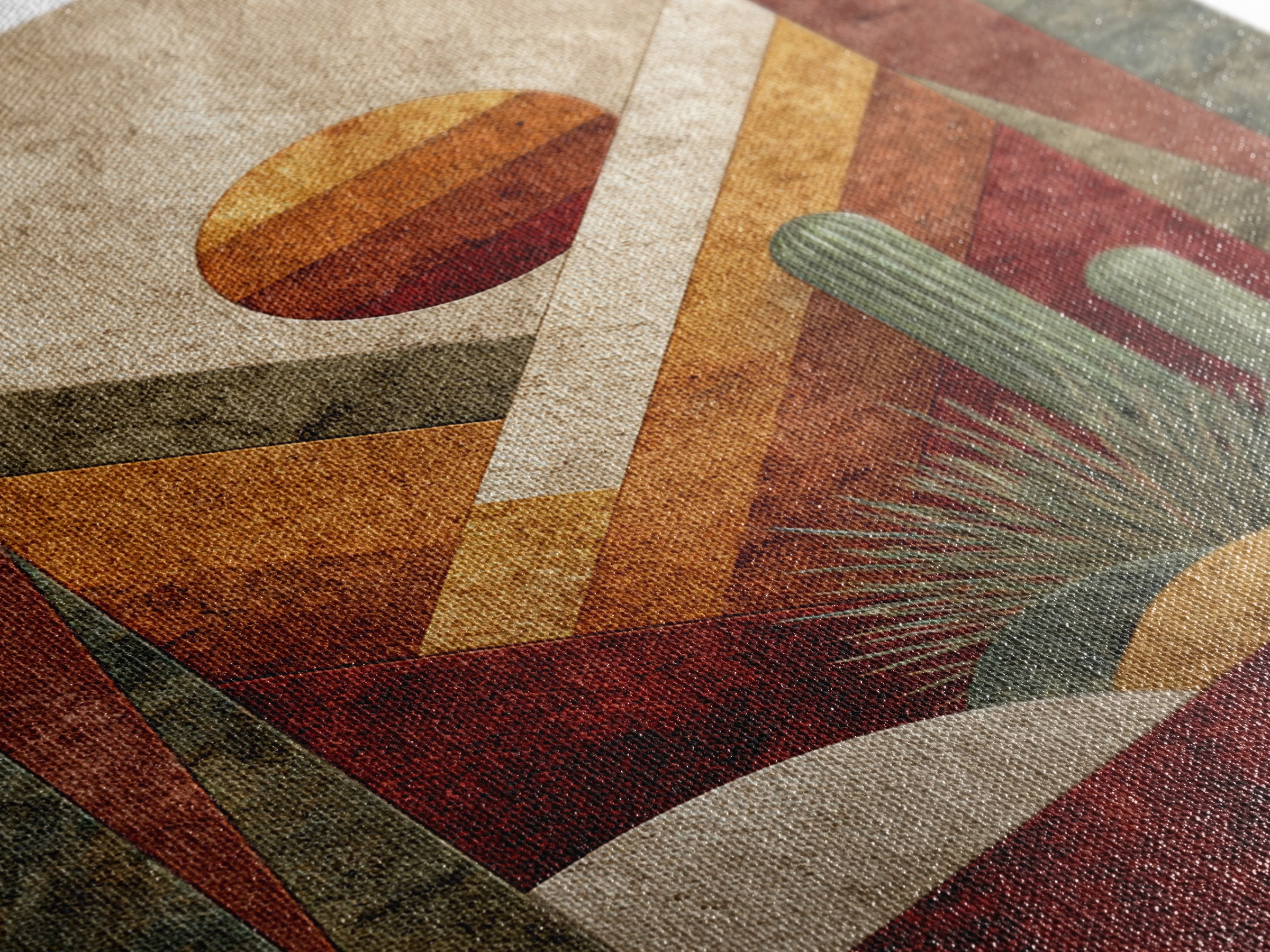 Desert Rhythm Pattern Canvas Print, Tribal Art, Unique Wall Art, Living Room Decor, Fine Art, Tribal, Abstract Print, TRI-2x3-54