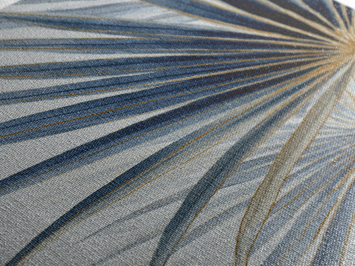 Rain Soaked Palm Leaf Closeup Canvas Print, Tropical Art, Coastal Decor, Living Room Decor, Fine Art, Tropic, Modern Decor, TRO-2x3-77