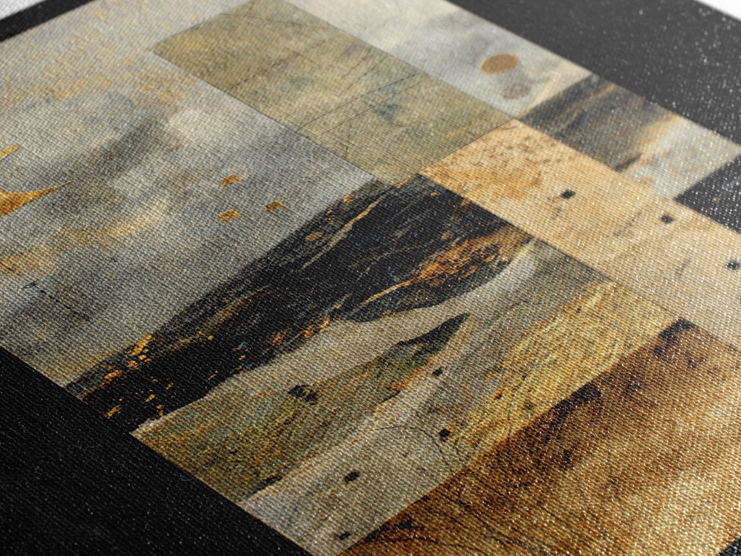Taxi Cab Motion Blur Canvas Print, Urban Art, Gay Art, Living Room Decor, Abstract Art, Urban, Minimalist Decor, URB-2x3-11