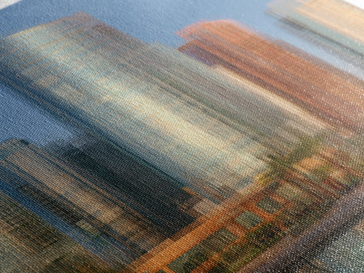 Modern Skyscraper Glass Reflections Canvas Print, Urban Art, Poster, Living Room Decor, Fine Art, Urban, Modern Wall Art, URB-2x3-70