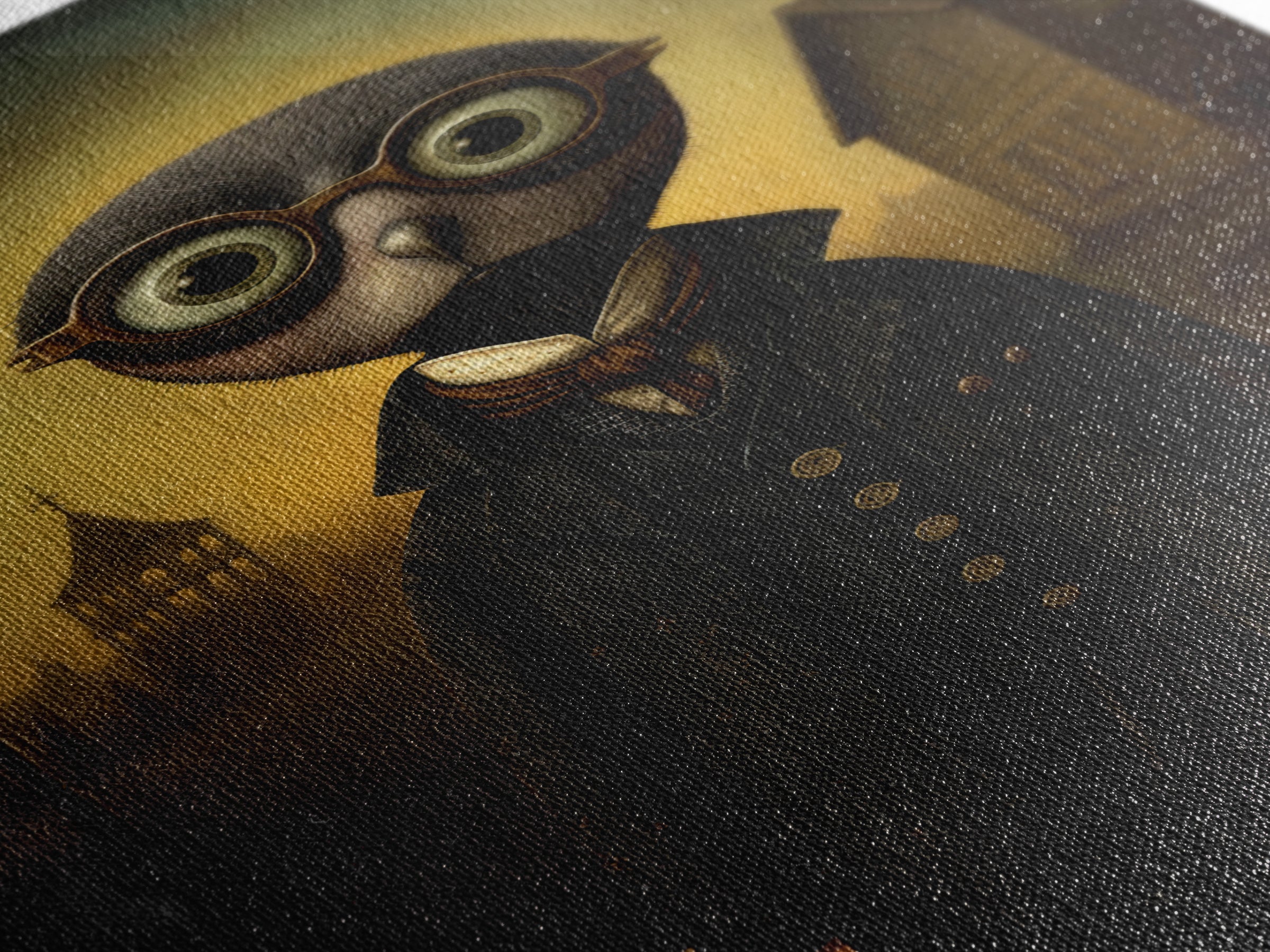 Mole Librarian, Victorian Animal Portrait, Halloween Art, Gothic Whimsy Decor, Anthropomorphic Costume Art
