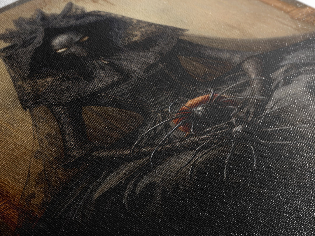 Spider Countess, Victorian Animal Portrait, Halloween Art, Gothic Whimsy Decor, Anthropomorphic Costume Art