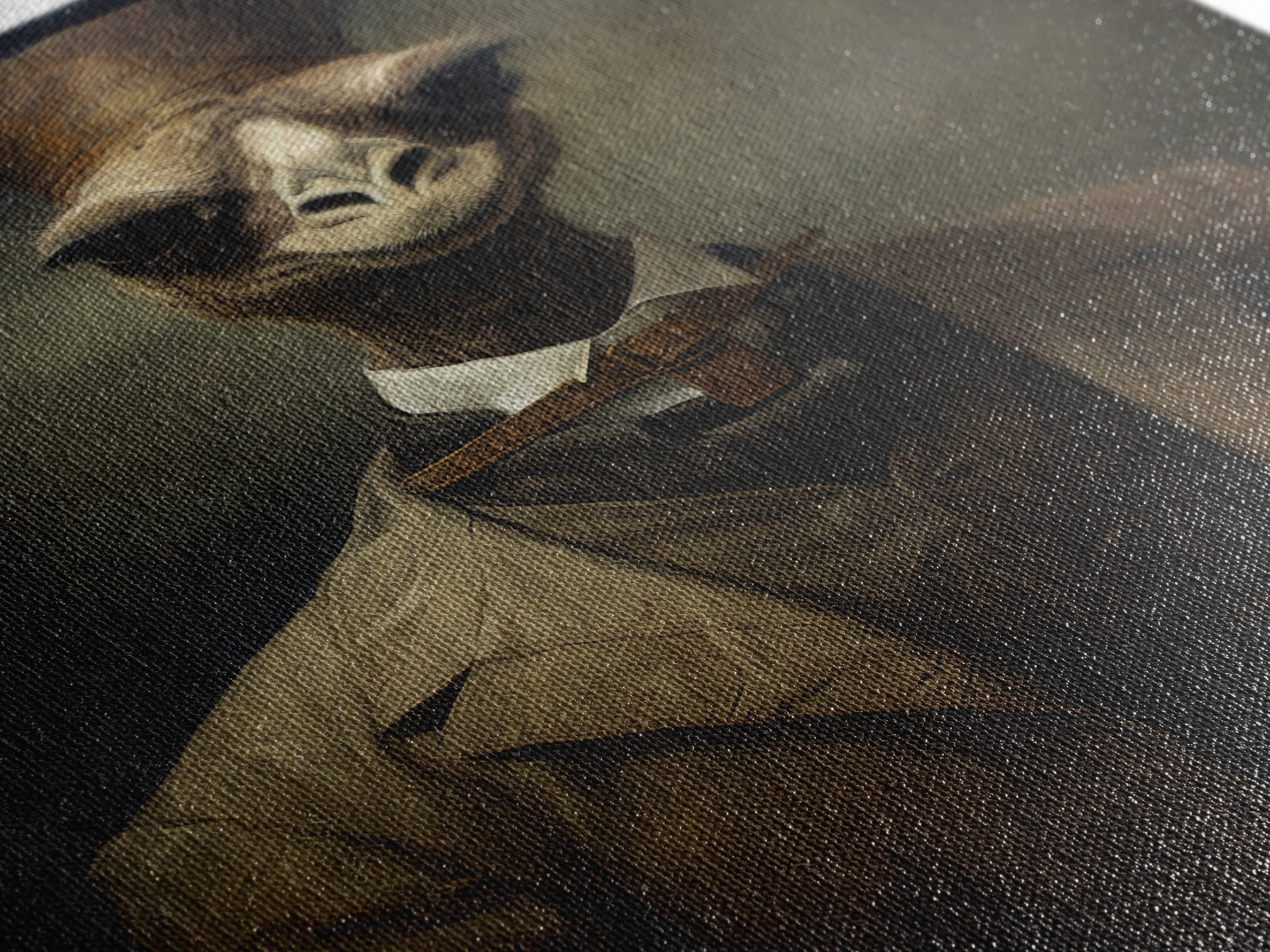 Camel Diplomat, Victorian Animal Portrait, Halloween Art, Gothic Whimsy Decor, Anthropomorphic Costume Art