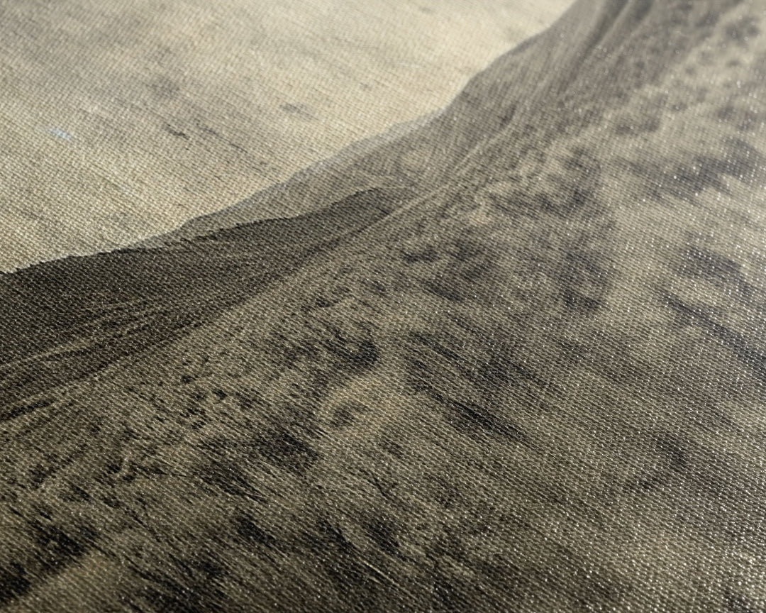 Expansive Desert Landscape with Rolling Hills Framed Canvas Print for Farmhouse Bedroom Wall Art Rustic Home Decoration, Scenic Nature Scene