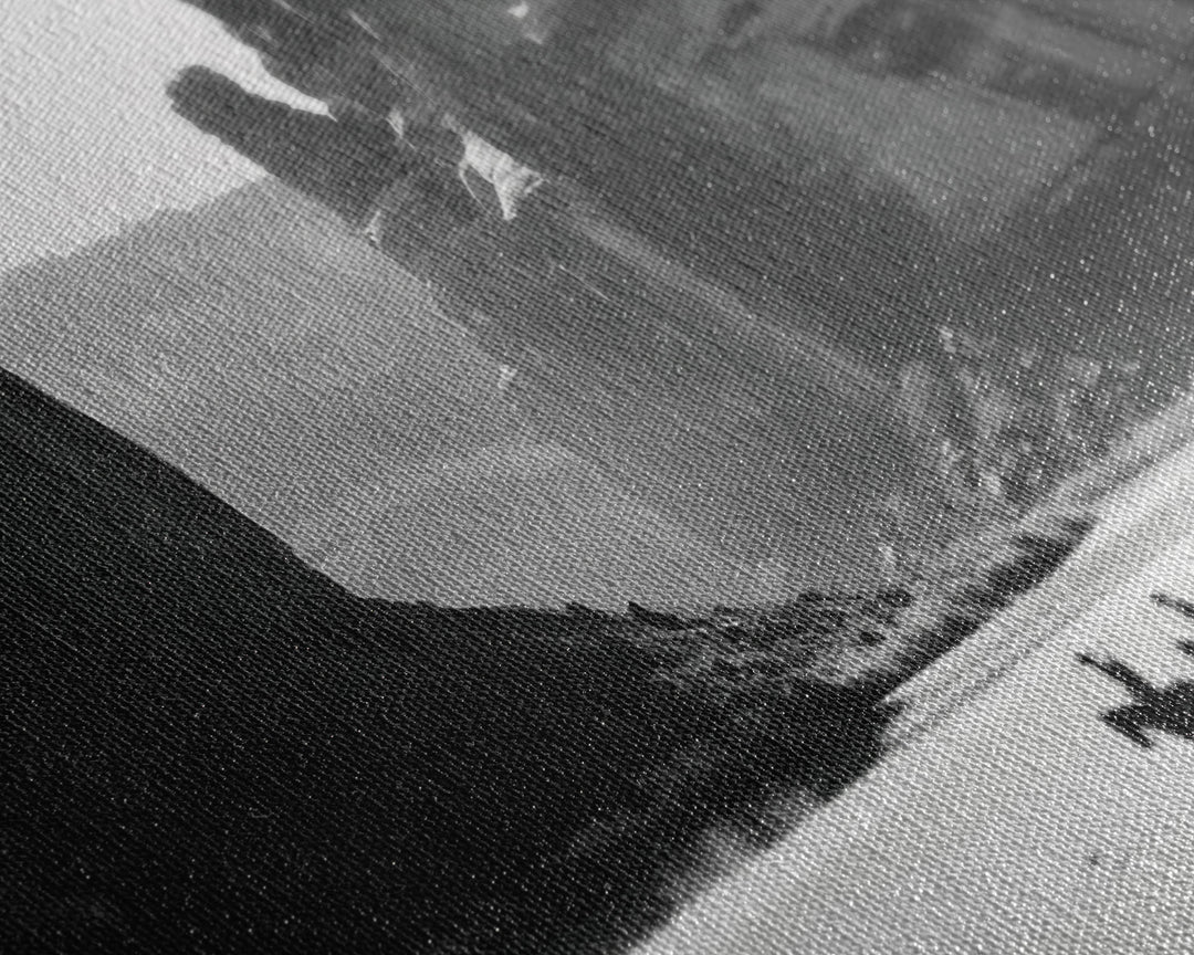 Horse Riders in Monument Valley, Stunning Framed Canvas Print for Living Room Wall Art, Bedroom Decor, Home Decor