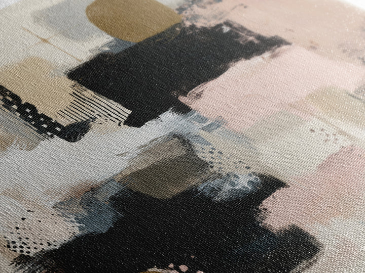 Statement Abstract with Bold Layered Brushwork Canvas Print, Wall Art, Modern Decor, Living Room Decor, Abstract Art, WAL-3x2-53