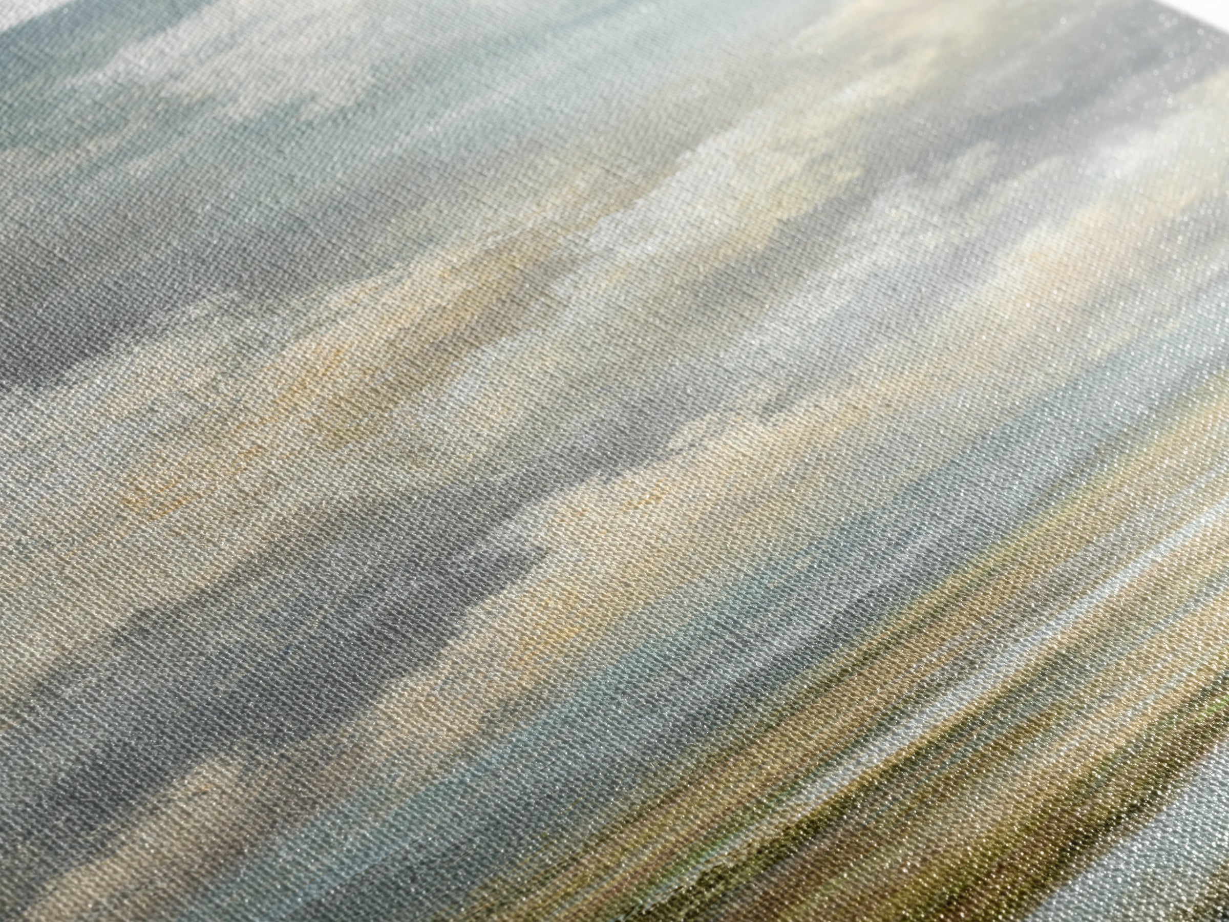 Blush Cloudscape with Dreamy Atmosphere Canvas Print, Wedding Art, Art Print, Living Room Decor, Abstract Art, Romance, WED-1x3-51