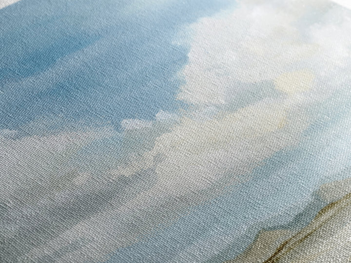 Calming Landscape with Open Sky and Gentle Canvas Print, Waiting Room Art, Modern Decor, Waiting Room Decor, Fine Art, Calm, WRA-1x1-25